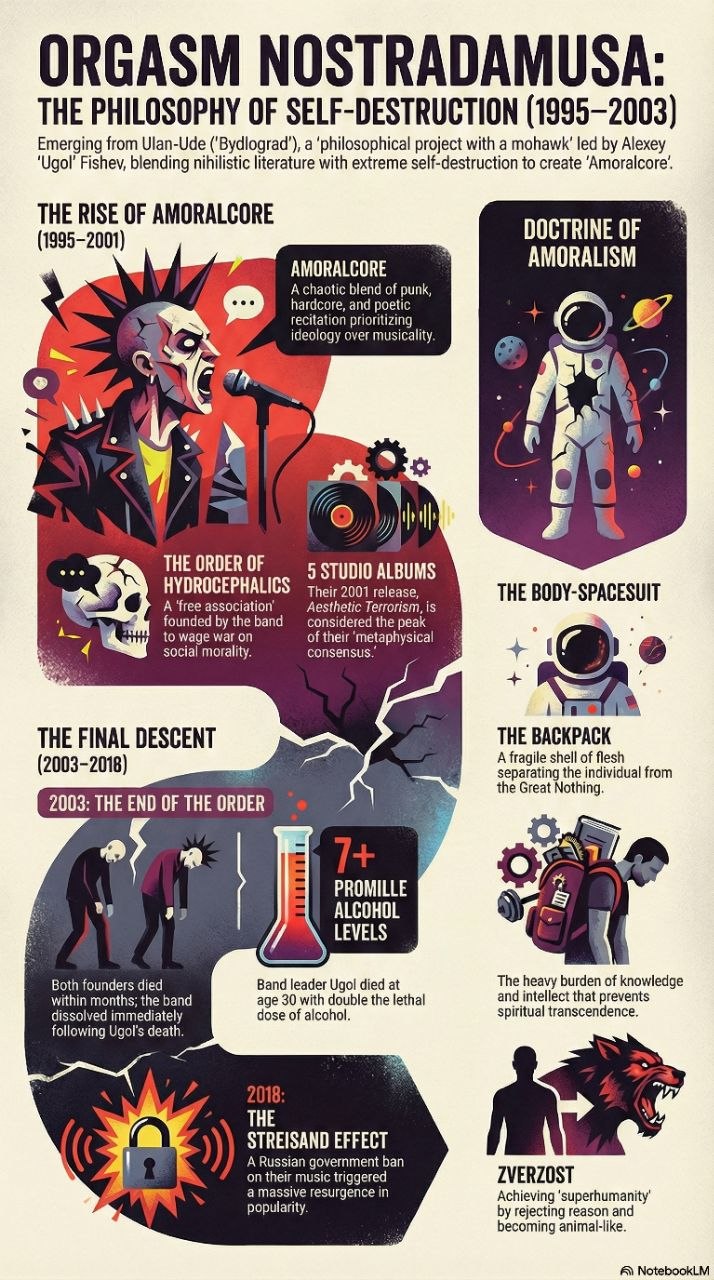 Оргазм Нострадамуса — The Philosophy of Self-Destruction (1995–2003)